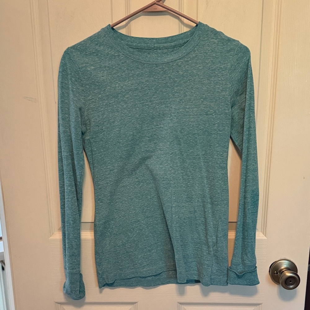 Mossimo Supply Co. Teal Heathered Top